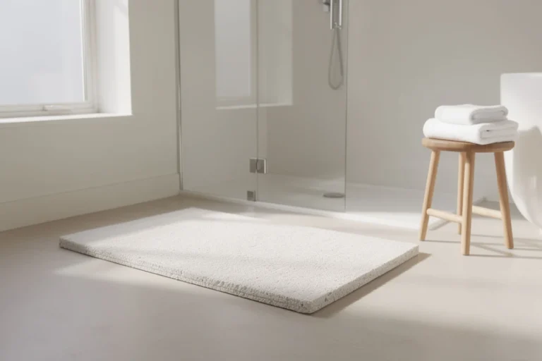 Tapis de bain en diatomite : conseils pour un environnement sain